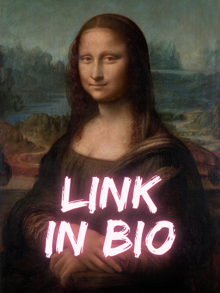 Mona Lisa Link In Bio