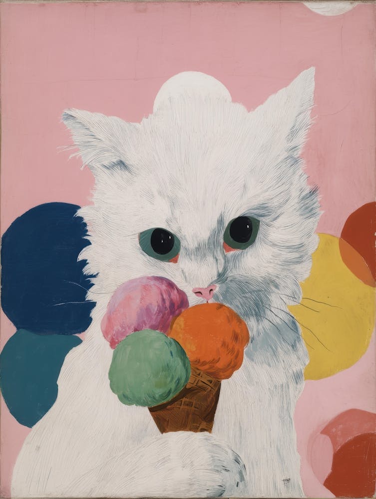 Ice Cream Cat 1