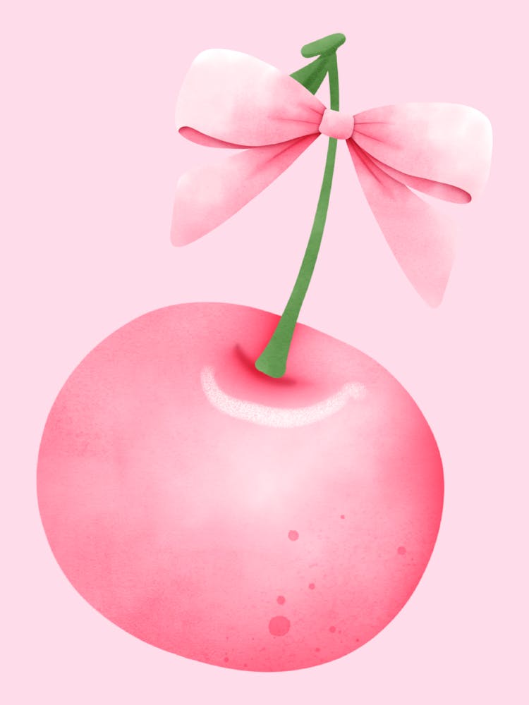 Cherry With Bow