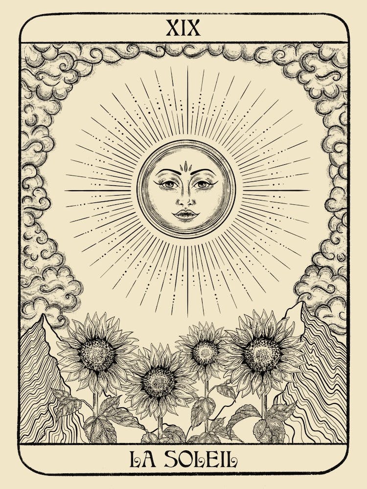 The Sun Tarot Card
