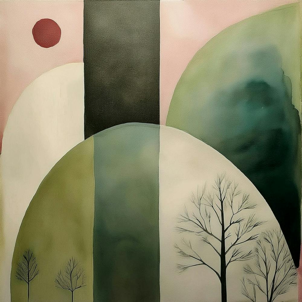 Landscape With Trees