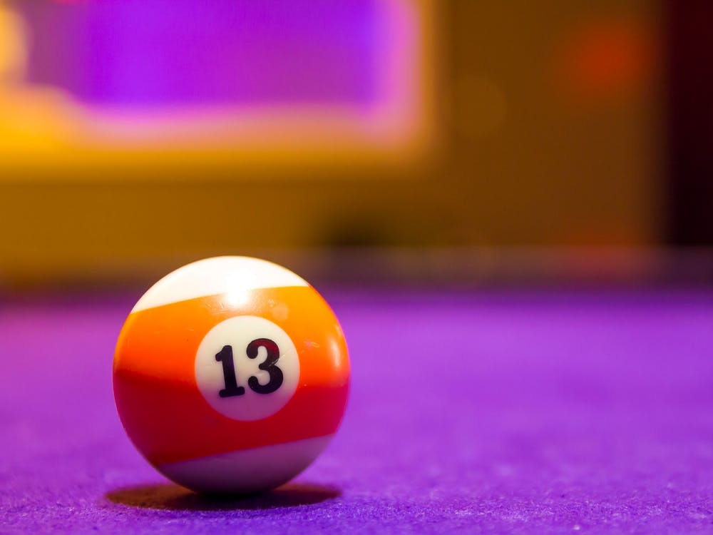 Billiard Balls In A Pool Table 2