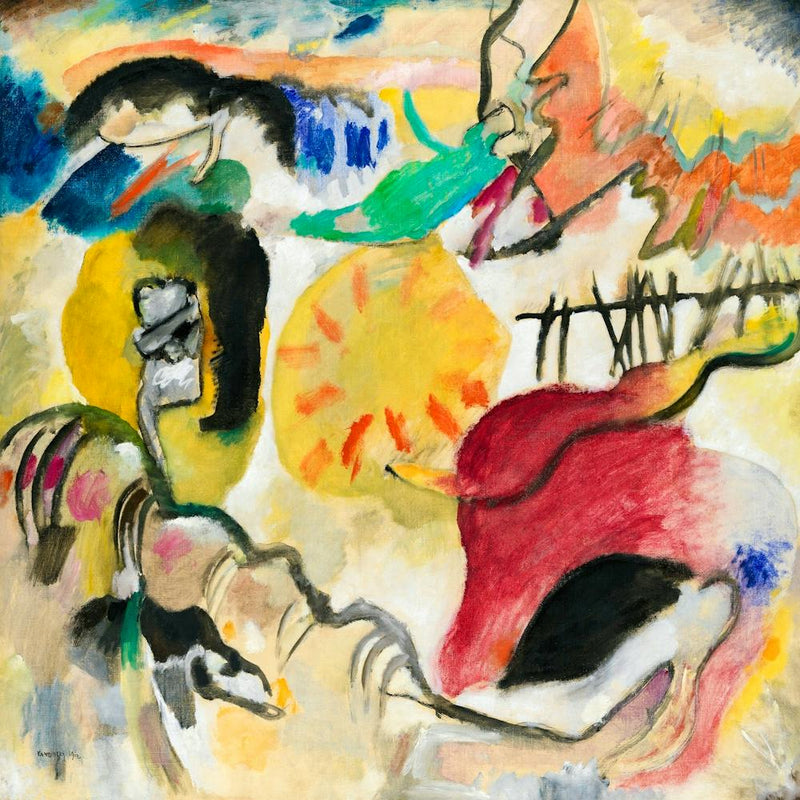 Wassily Kandinsky Improvisation 27 (Garden Of Love Ii) (1912)