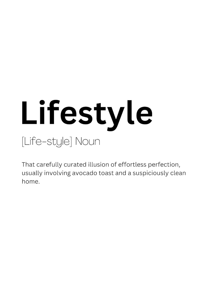 Lifestyle Definition Meaning