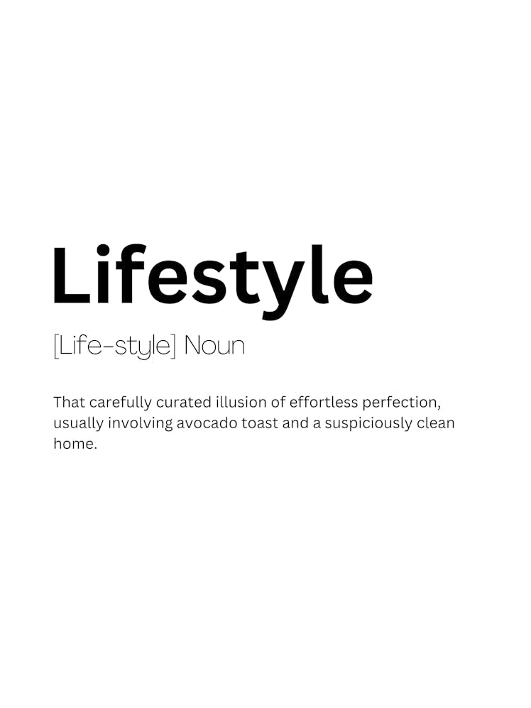 Lifestyle Definition Meaning