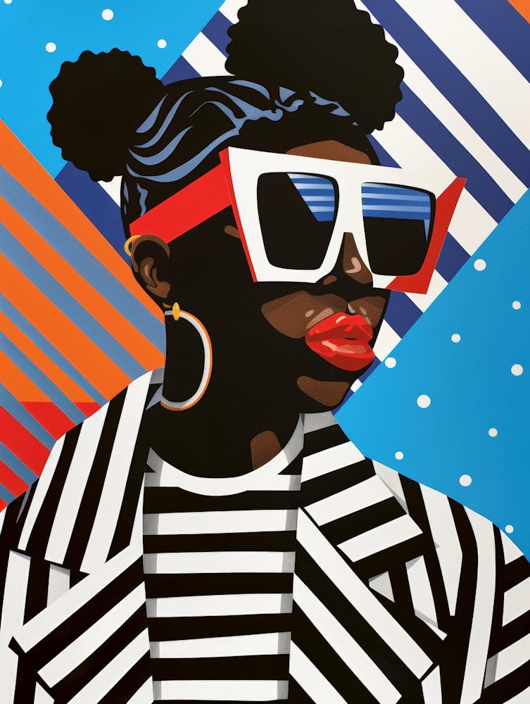 Black Woman In Sunglasses 3