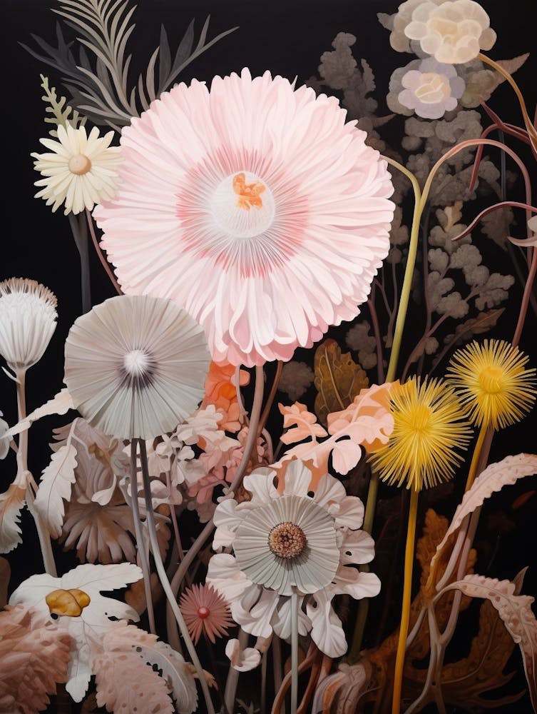 Flower Illustration Everlasting Flower 1