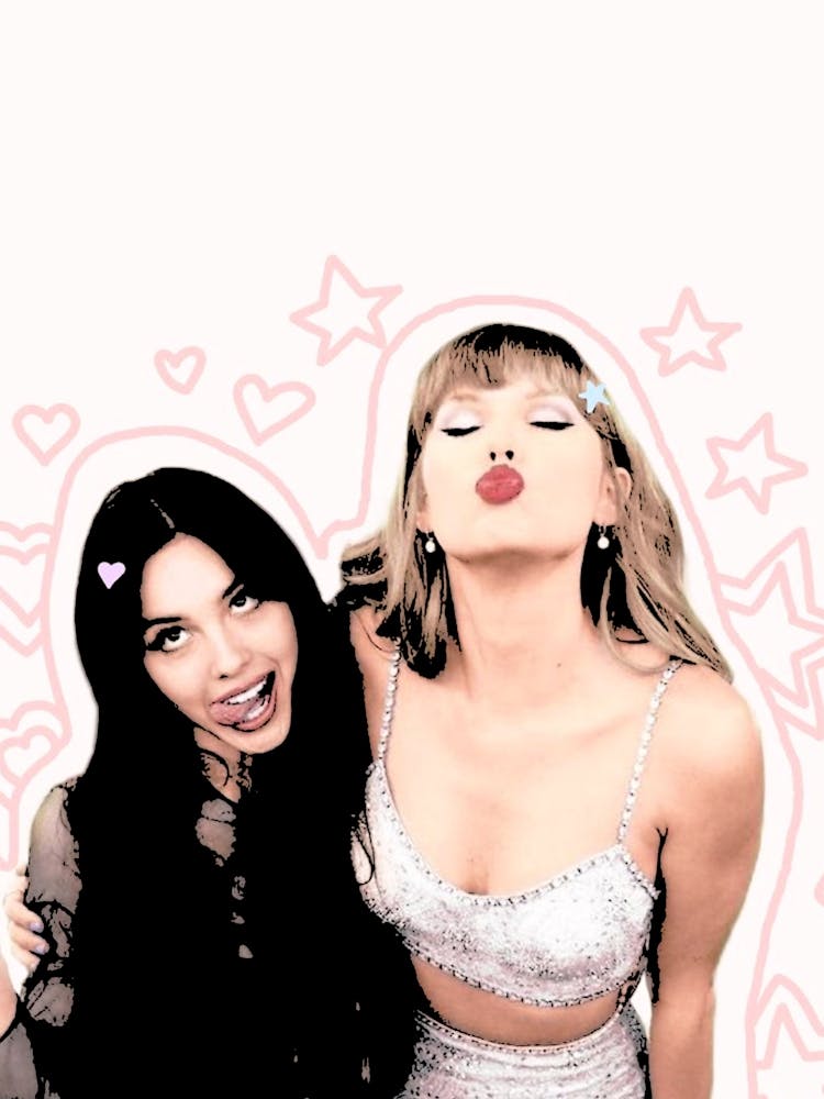 Taylor Swift And rodrigo olivia 1