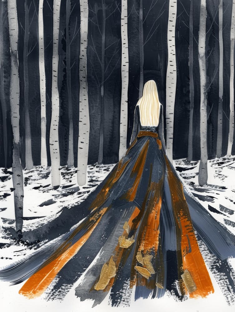 Girl In The Woods 3