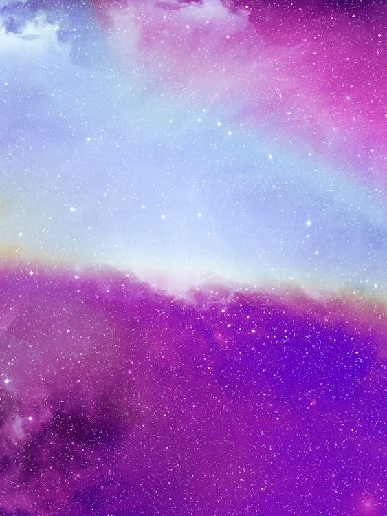 Luminescent space #2 - space neon art, Space Background