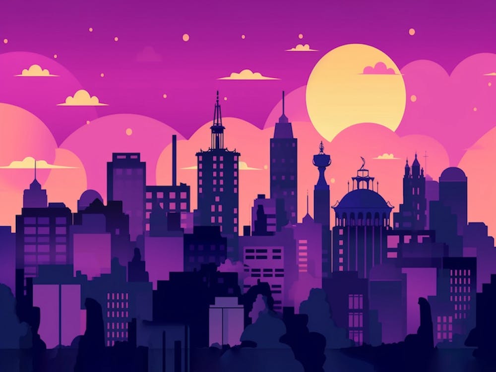 Madrid Skyline
