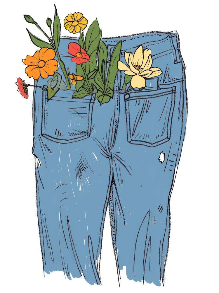 Garden Inspired Jeans