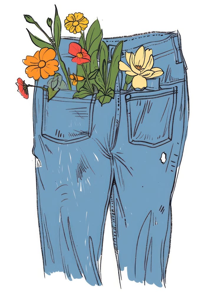 Garden Inspired Jeans