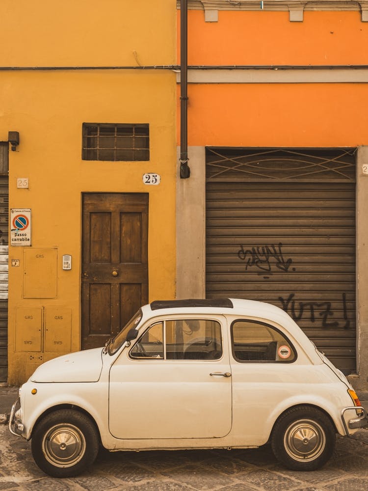 Fiat 500 In Florence