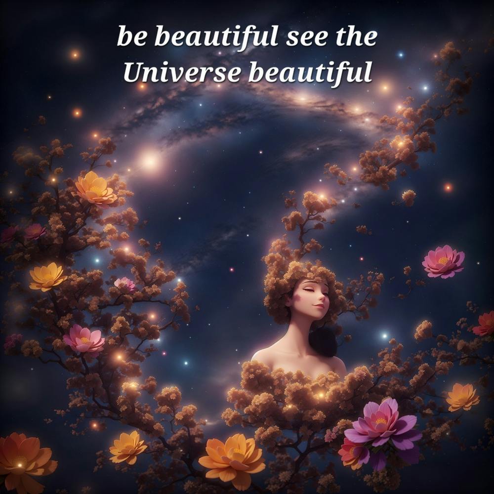 Be Beautiful See The Universe Beautiful