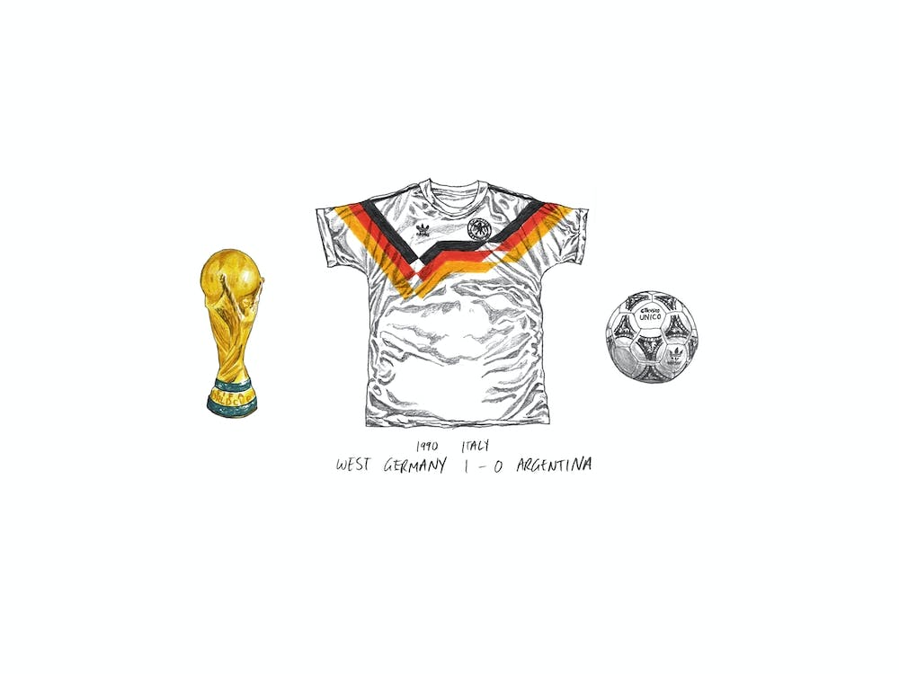 Deutschland Weltmeisterschaft 1990