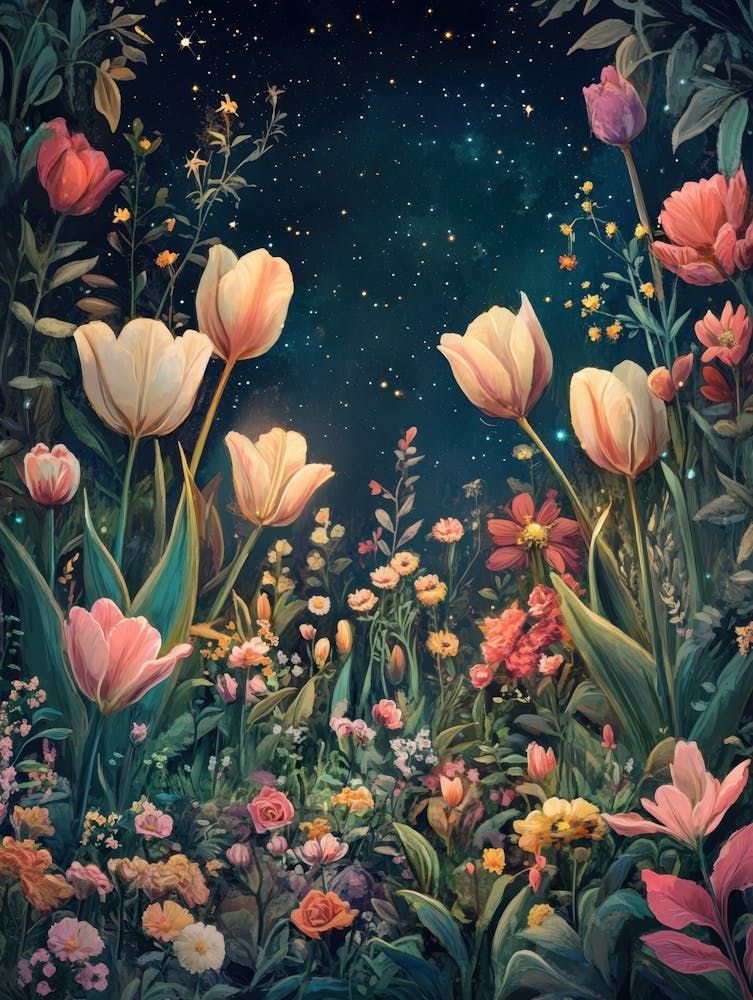 Tulips In The Garden 7