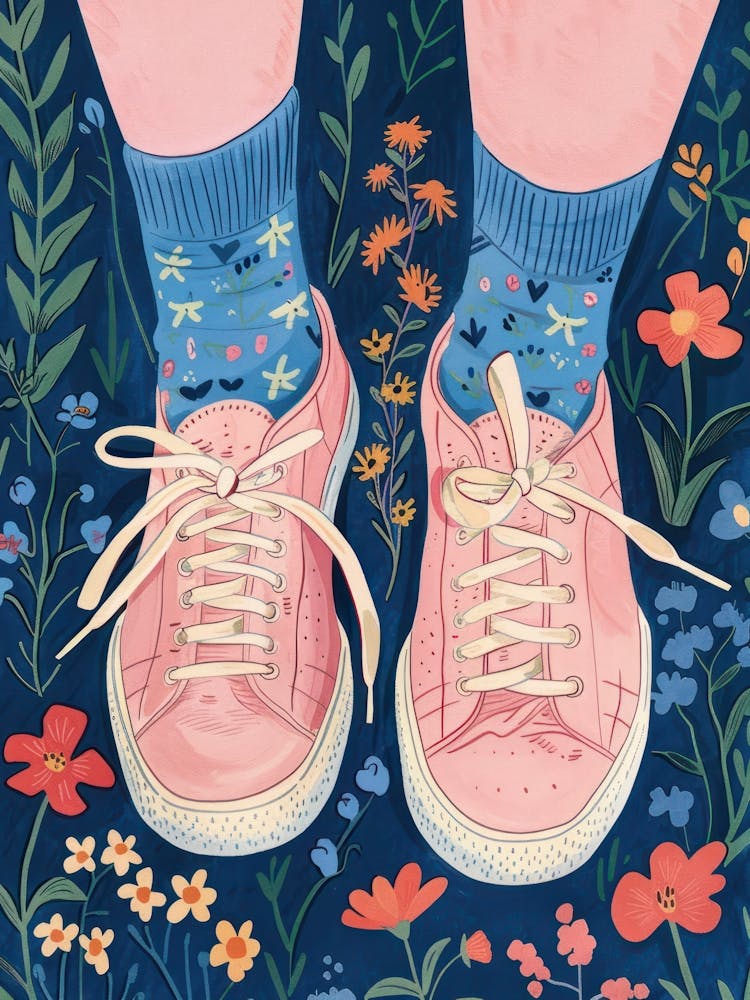 Fleurs et Baskets Printemps 3
