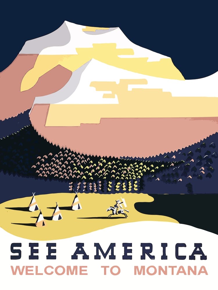 Welcome To Montana, USA