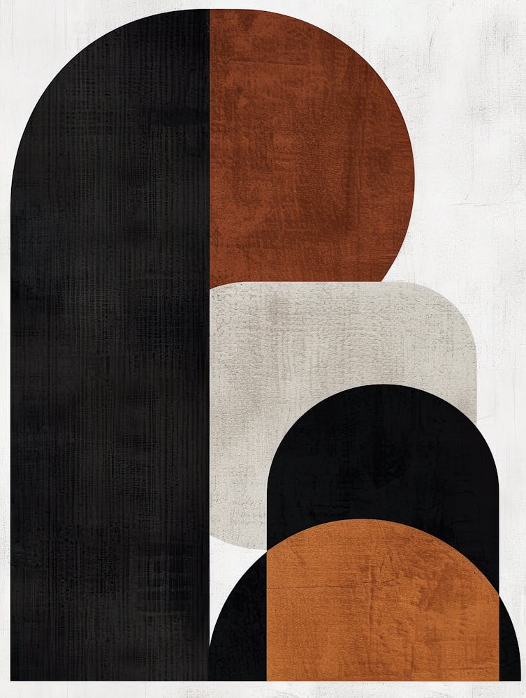 Hoggar Mountains Stone Park Bauhaus Minimalist