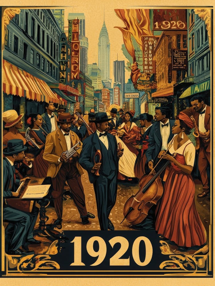 Aihrgdesign A Vintage Art Poster Celebrating The Harlem Renai B253c2ea Cdcc 4354 9991 B1421efafca4 3