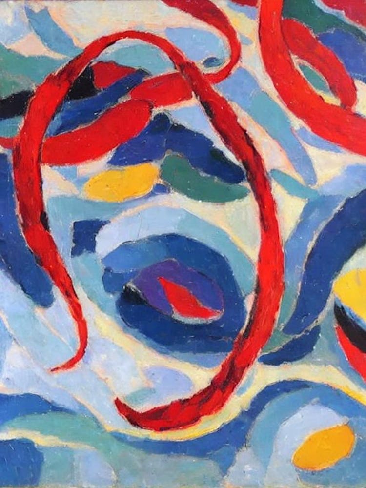 Antarctic Krill Matisse Inspired