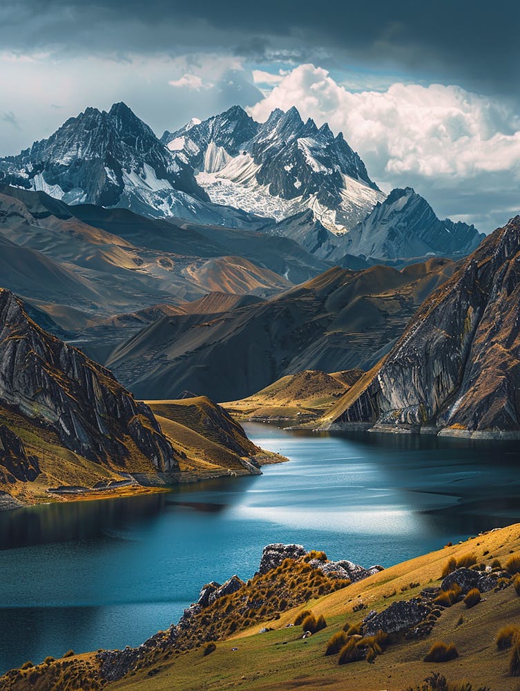 Lake In The Mountains