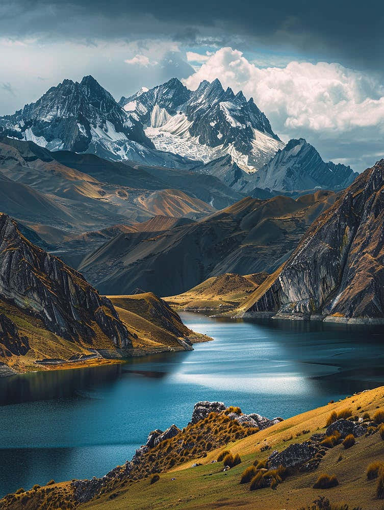 Lake In The Mountains