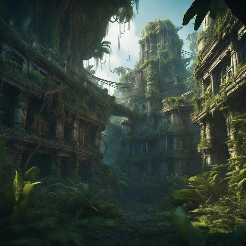 Lost jungle city