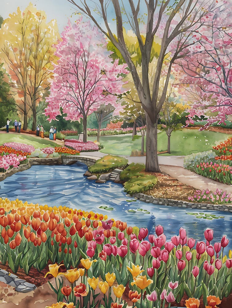 Frühling im Park