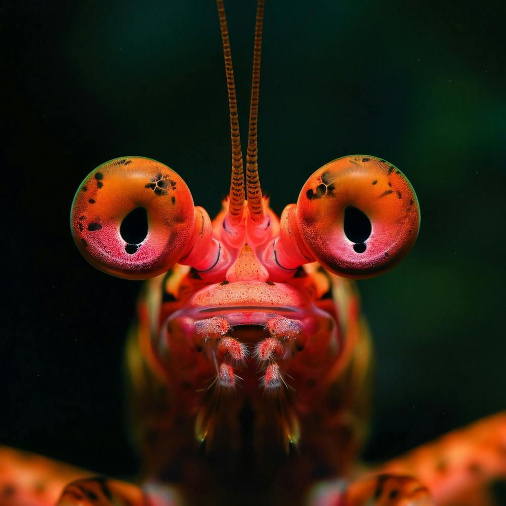 Shrimp With Big Eyes