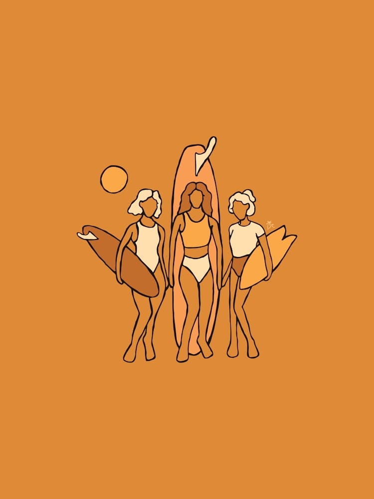 Girl Gang Yellow  - Tropicool Studio