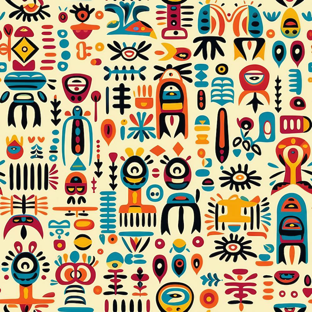 Tribal Seamless Pattern 1
