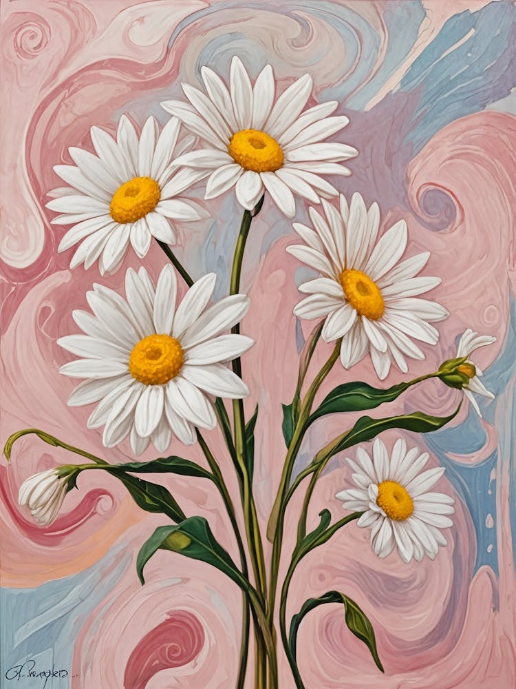 Daisy Swirls no1