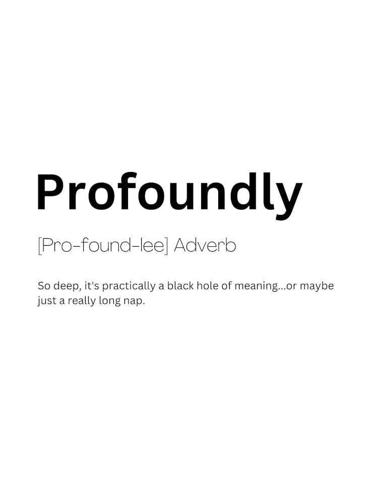 Profoundly Definition Meaning