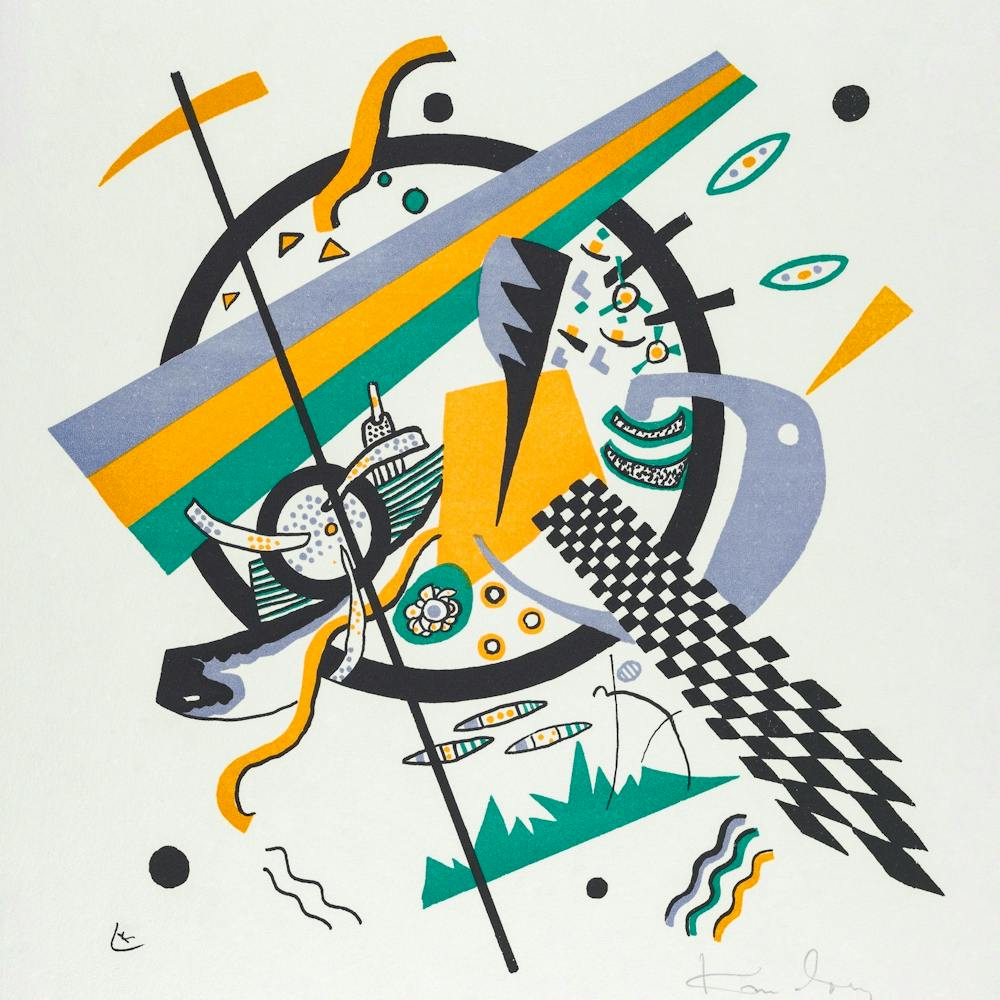 Wassily Kandinsky Kleine Welten Iv