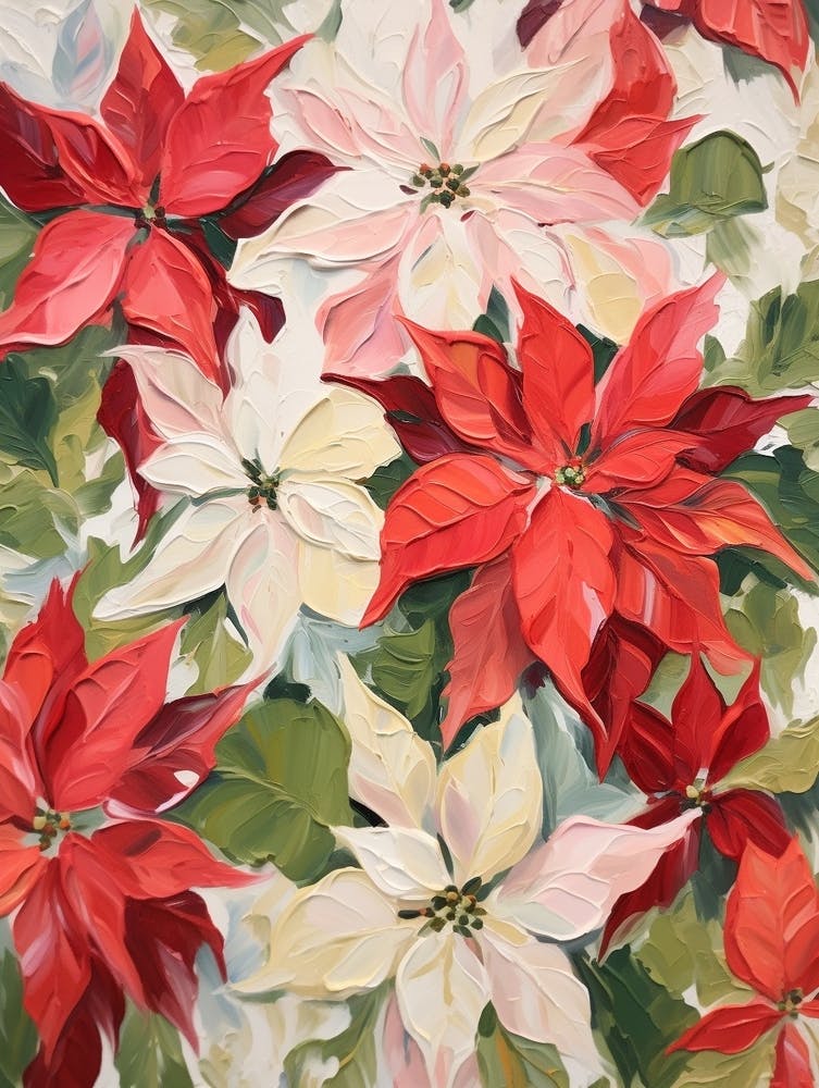 Poinsetta Painting 1
