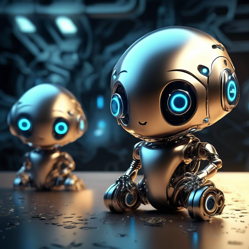 Matic Meme Robot Alien style