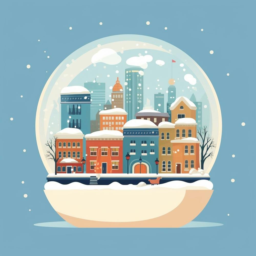 Boston Usa 1 Snowglobe