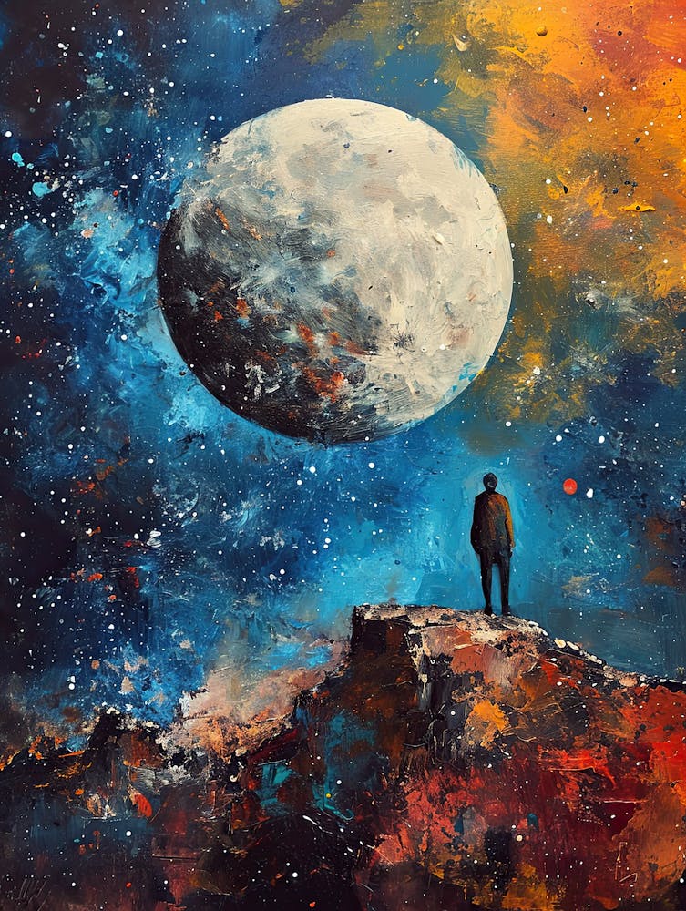 Man In Space, Moon