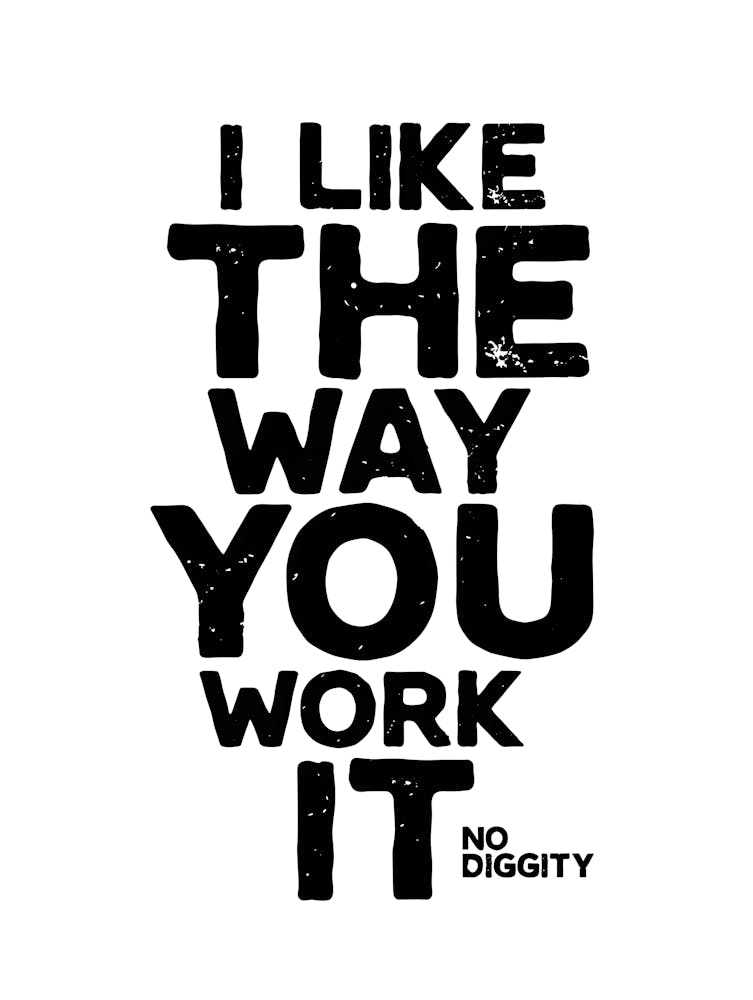 I Like The Way You Work It
