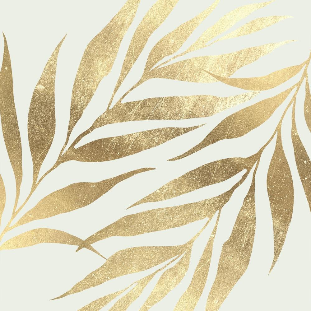 Golden tropical leaf 1
