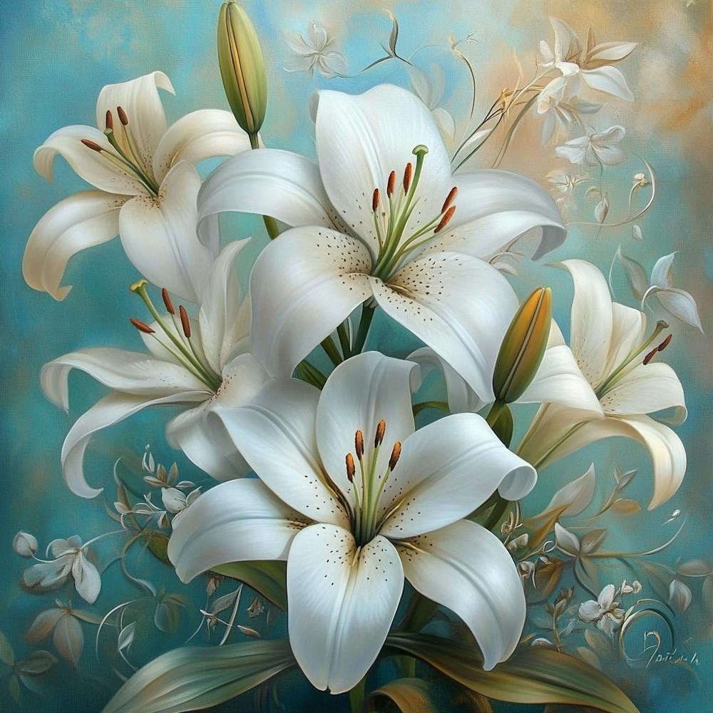 White Lilies