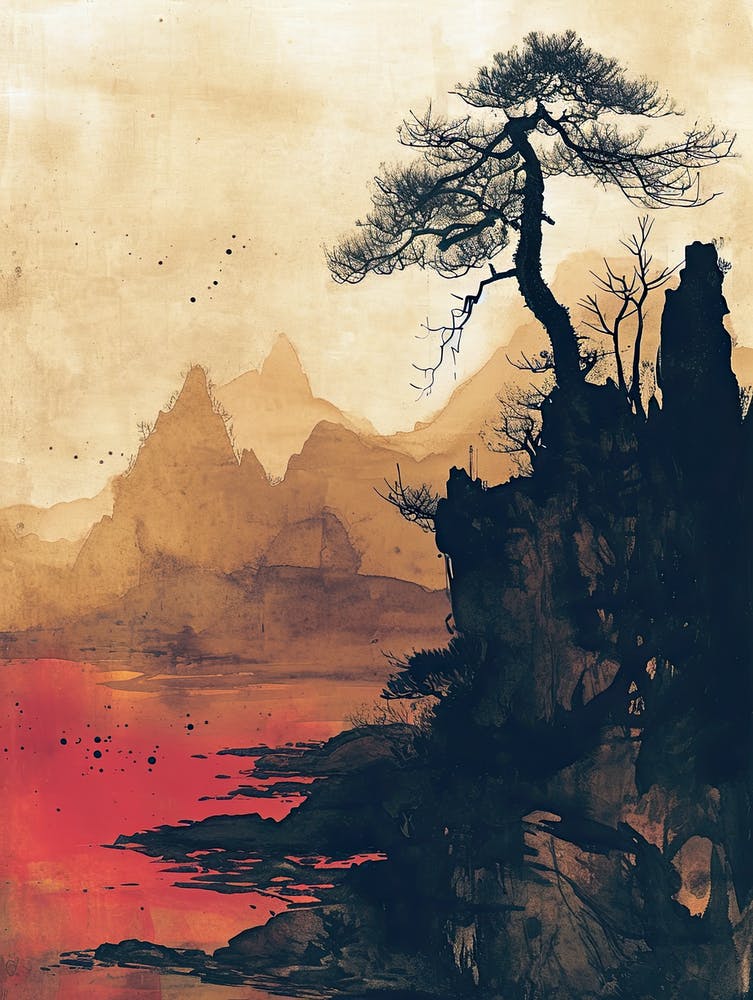 Japan Landscape Painting