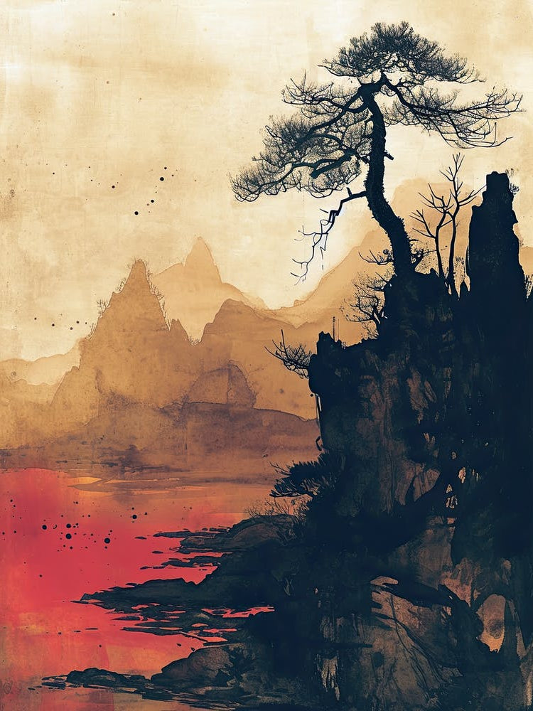 Japan Landscape Painting