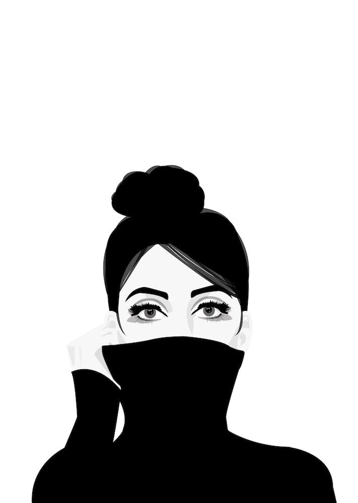 Girl in Turtleneck