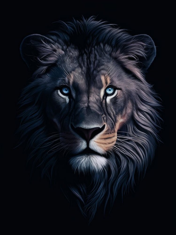 Lion face