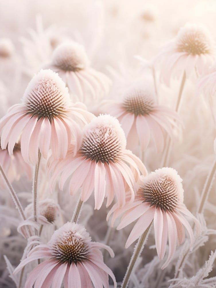 Frosty Botanical Coneflower
