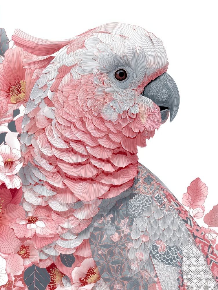 Pink Parrot 1