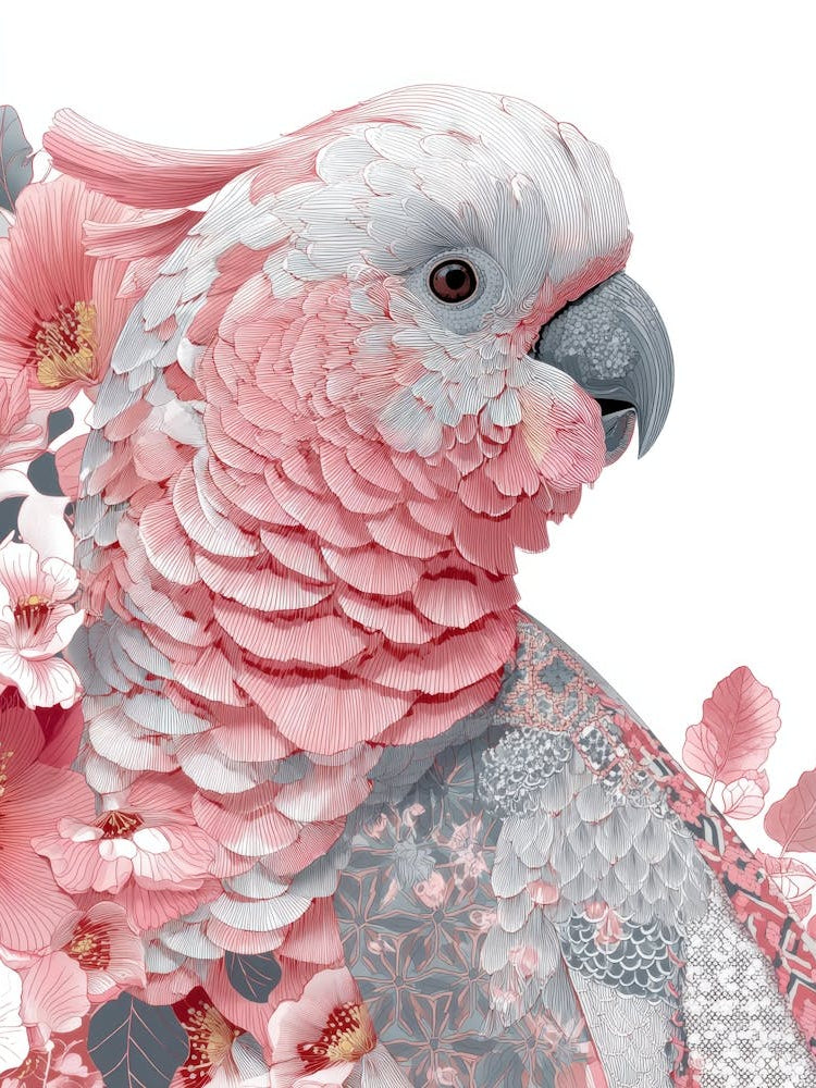 Pink Parrot 1